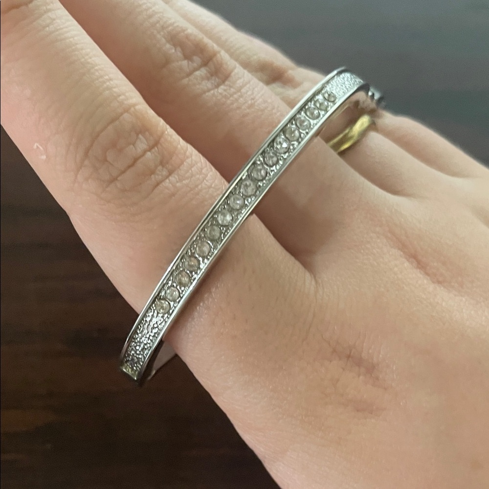 Silver-toned bracelet